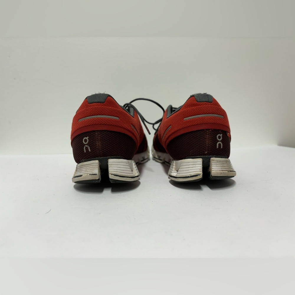 ON RUNNING On Cloud Maroon Red White Running Sneakers Men’s Size 10 1/2 - Picture 5 of 6